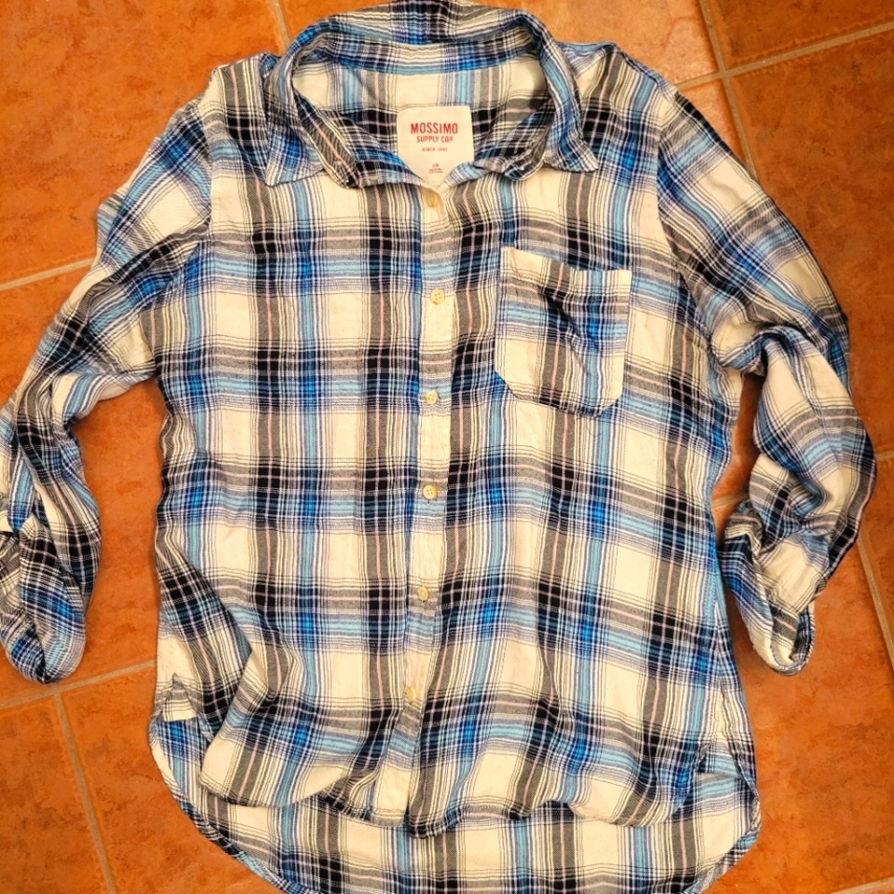 Women's Blue Flannel